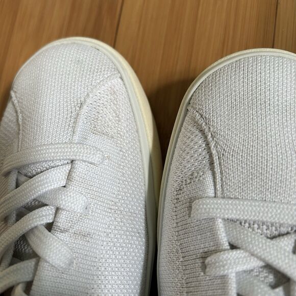 Rothy's The Lace Up Bright White Casual‎ Sneaker Womens 10.5 - Picture 10 of 15